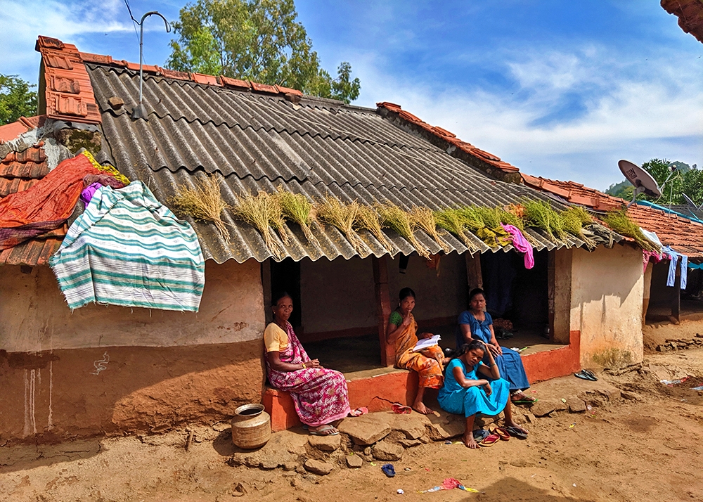 Andhra Pradesh Village Old woman 